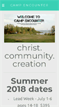 Mobile Screenshot of campencounter.com